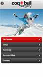 Mobile Screenshot of coqandbull.com